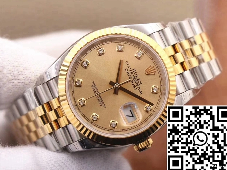 Factory M126233-0017 EW Champagne Datejust Dial Rolex 0412